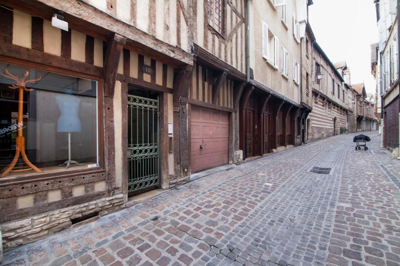 Appartement Charmant A Troyes Avec Jardin Cloture 50 M² מראה חיצוני תמונה